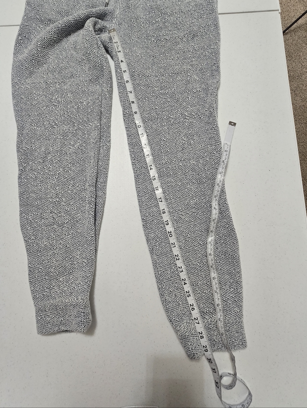 FAHERTY Men's Whitewater Sweatpant Light Blue Medium Athleisure Casual - Picture 6 of 10
